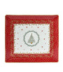 Bernardaud Noël Rectangular Tray (22cm x 19.5cm)