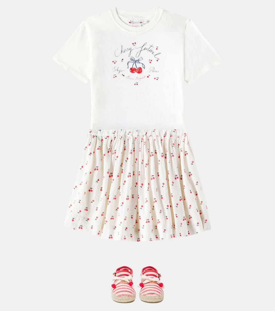 Bonpoint - Suzon floral cotton skirt