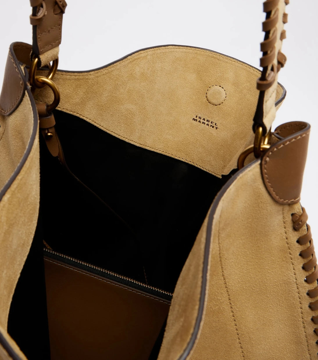 Isabel Marant - Oskan Medium suede shoulder bag