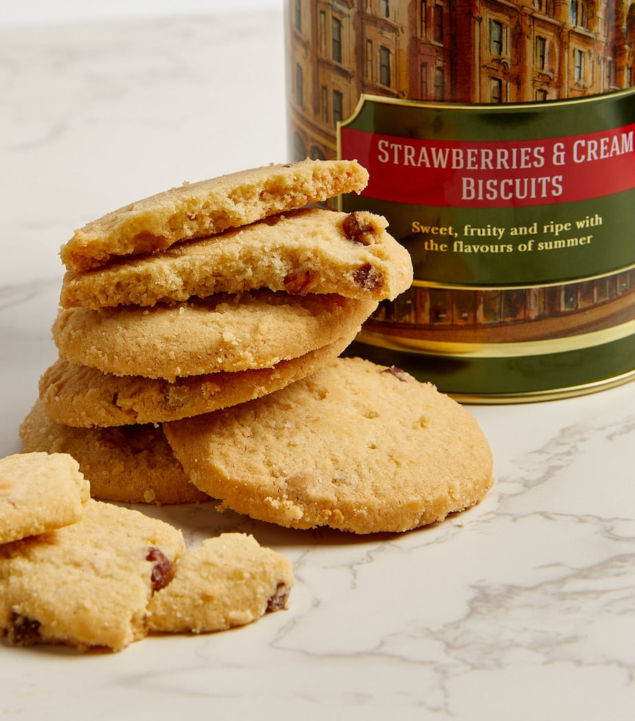 Strawberries & Cream Biscuits
