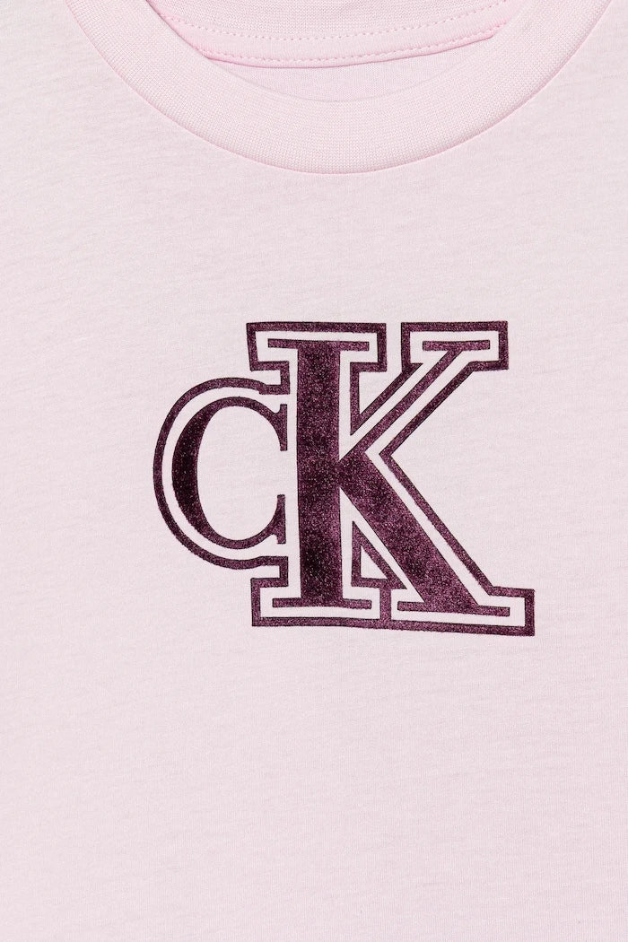 Детска памучна тениска Calvin Klein Jeans