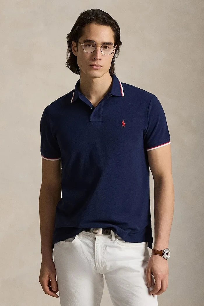 Тениска с яка Polo Ralph Lauren
