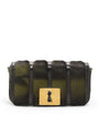 Pony Hair-Snakeskin Schiap Clutch Bag