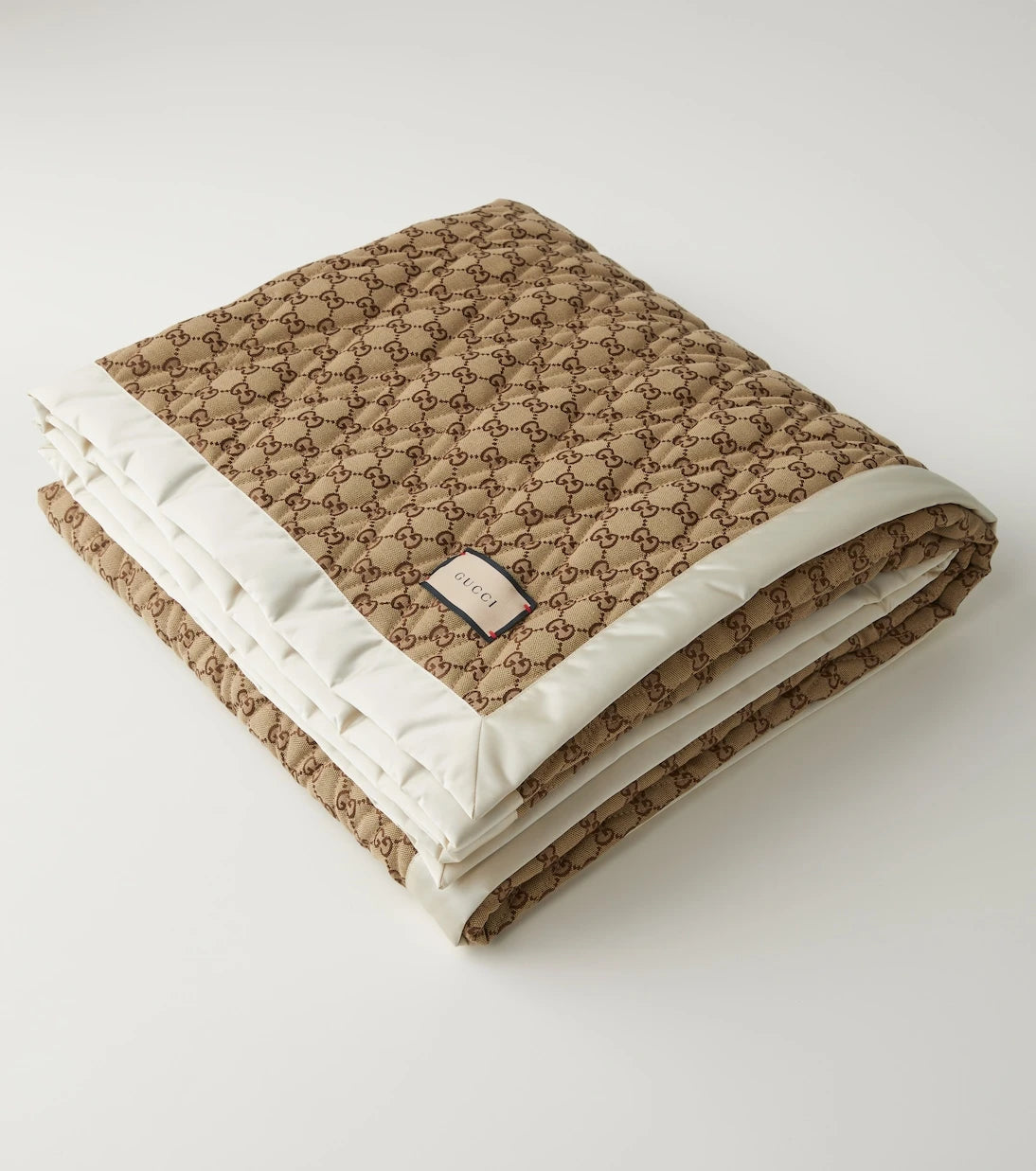 Gucci - GG quilted cotton-blend blanket