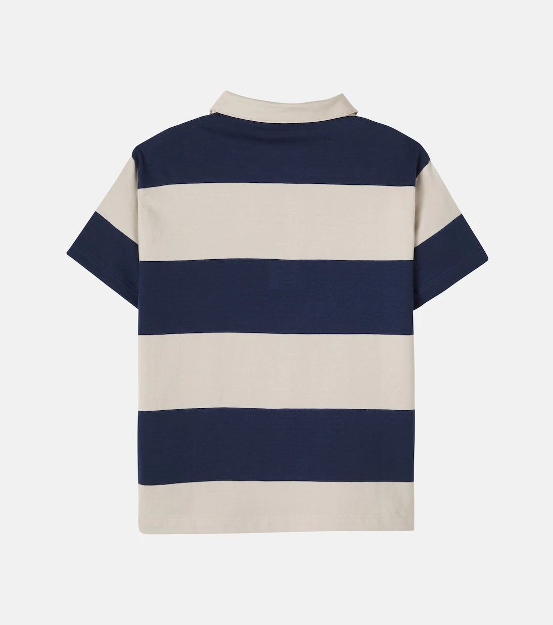 Molo - Rainer striped cotton polo shirt