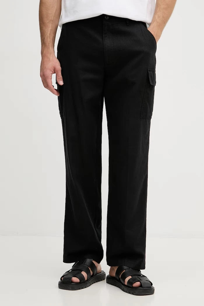 Calvin Klein Jeans erkek kargo pantolon keten