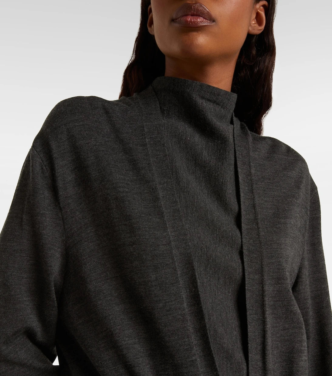 Khaite - Alek wool wrap cardigan
