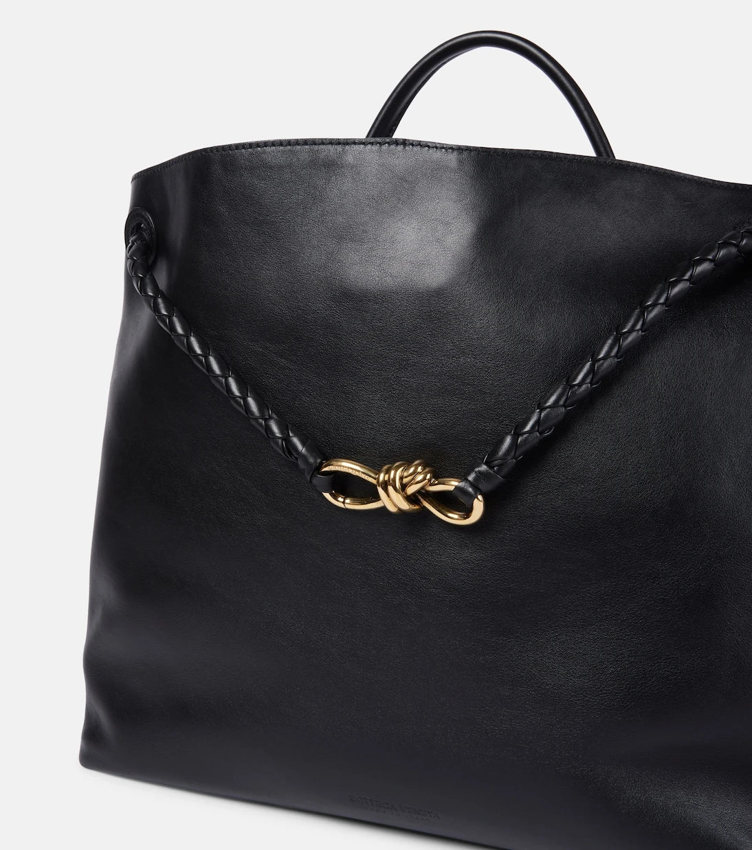 Bottega Veneta - حقيبة أنديامو الكبيرة من الجلد