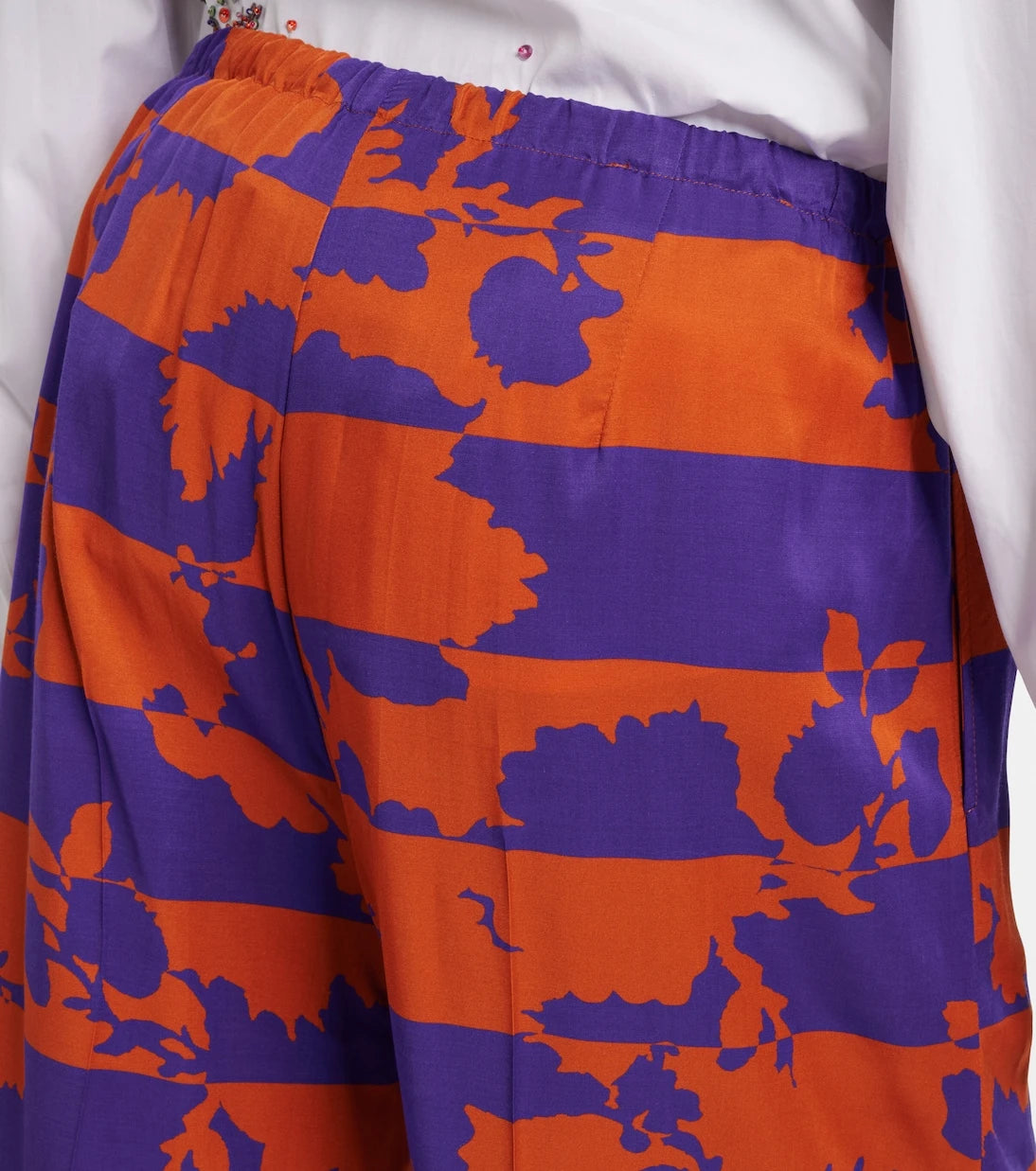Dries Van Noten - Printed wide-leg pants