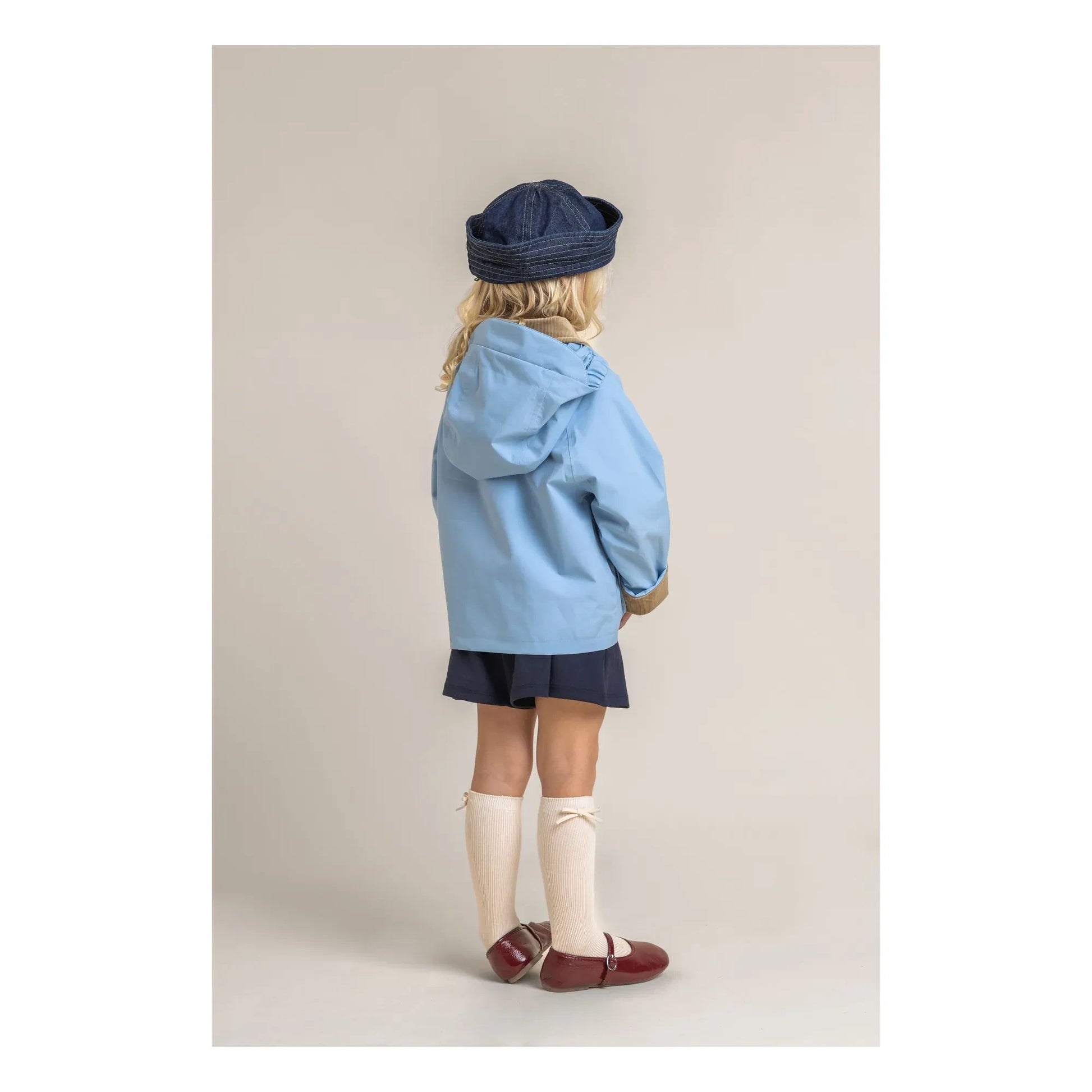 Flotte - Archivito Recycled Fiber Waterproof Jacket | Light blue