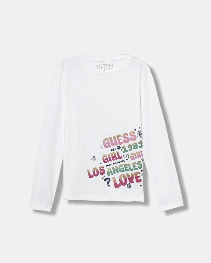 Guess Uzun Kollu Çocuk Bluzu