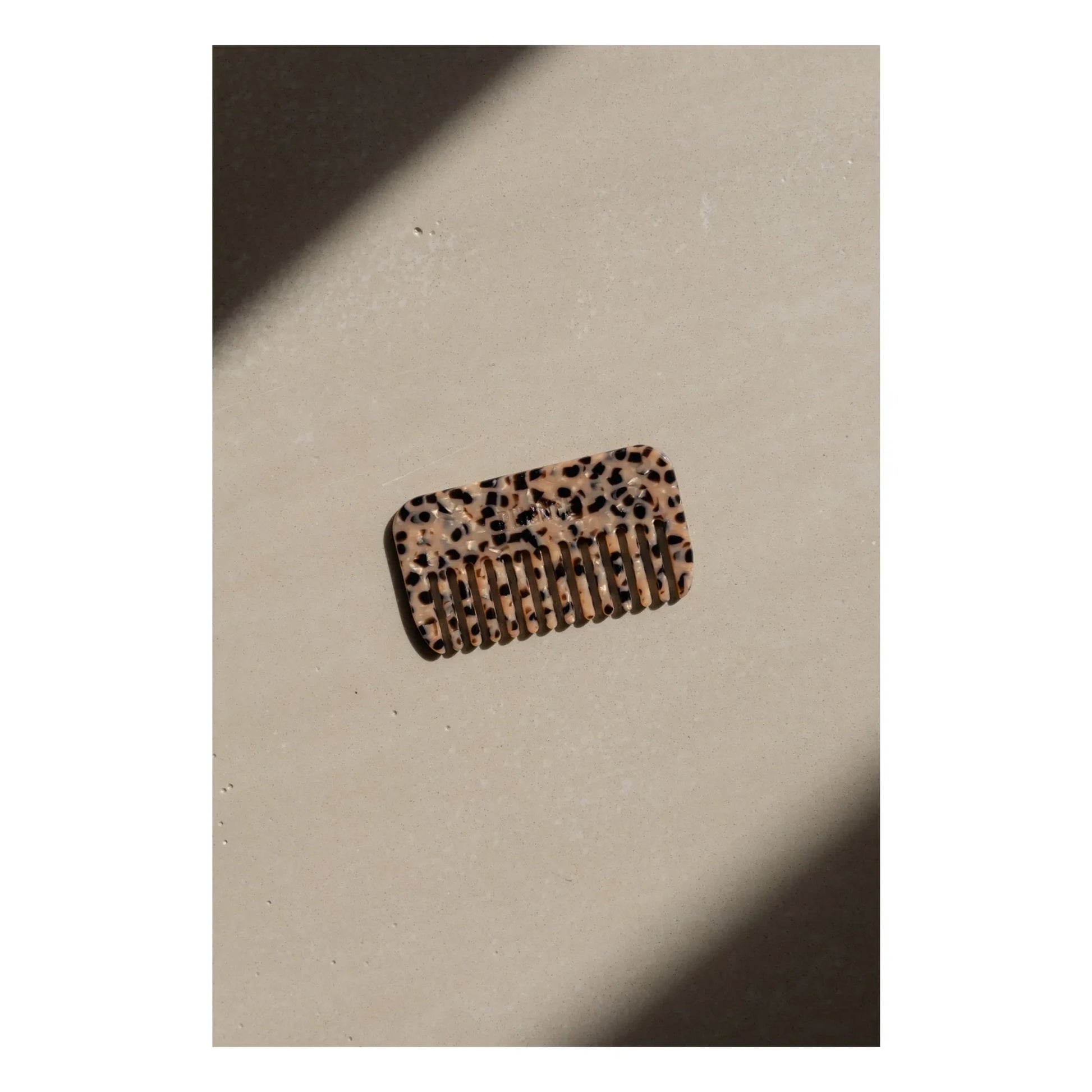 Peignée - Travel comb - Leopard