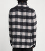 Virgin Wool Check Overshirt