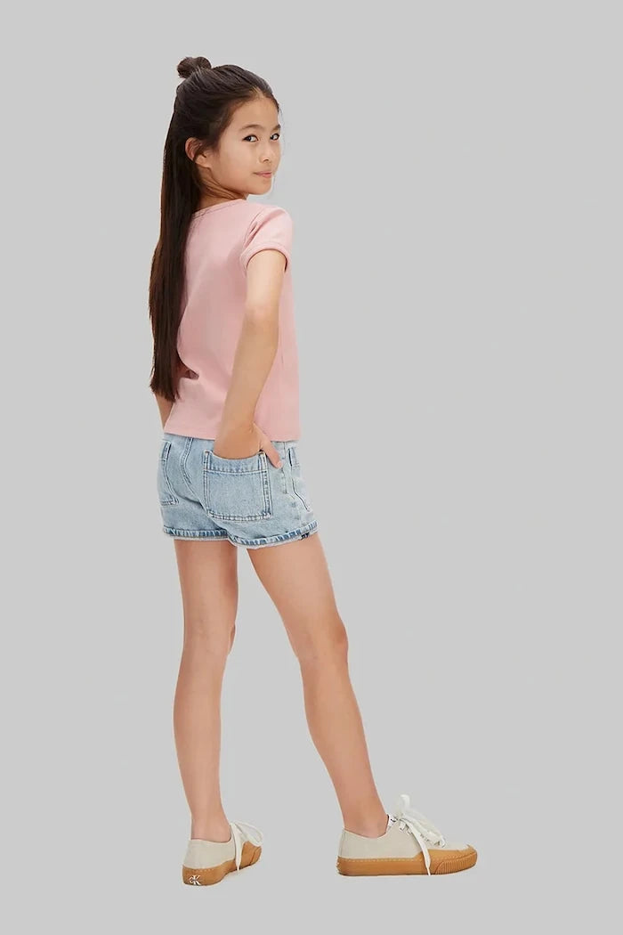 Calvin Klein Jeans Çocuk Pamuklu Tişört