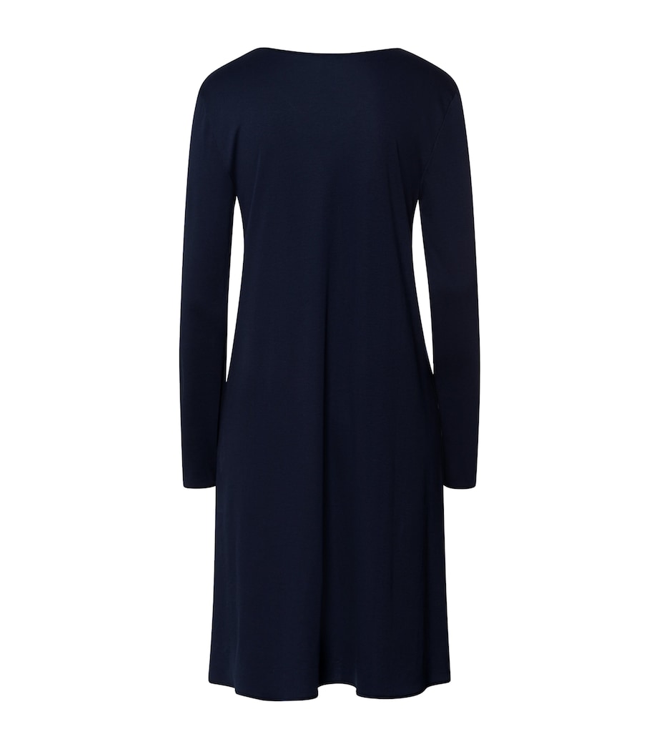 Cotton Long-Sleeve Nightdress