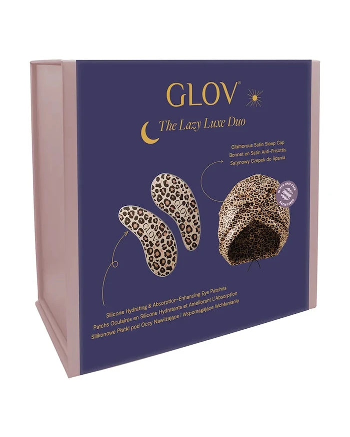 GLOV The Lazy Luxe Duo Türban ve Göz Altı Pedleri Seti