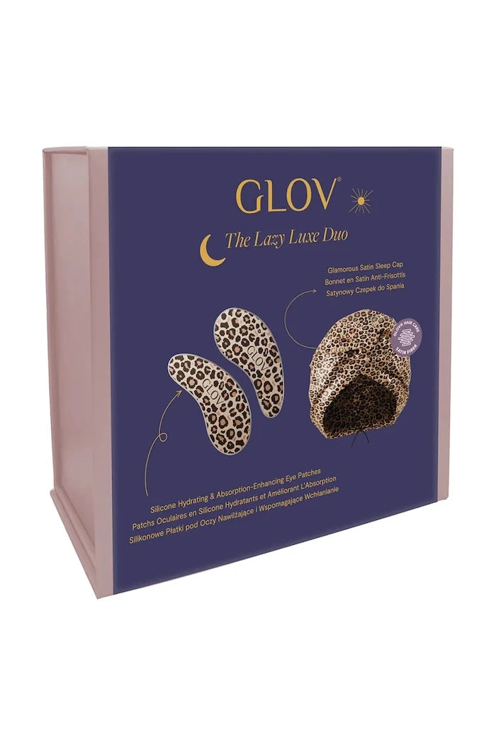 GLOV The Lazy Luxe Duo Türban ve Göz Altı Pedleri Seti