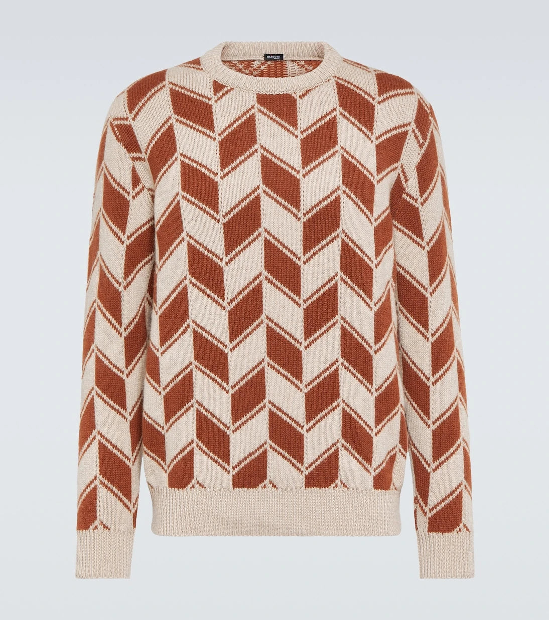 Kiton - Cashmere intarsia sweater