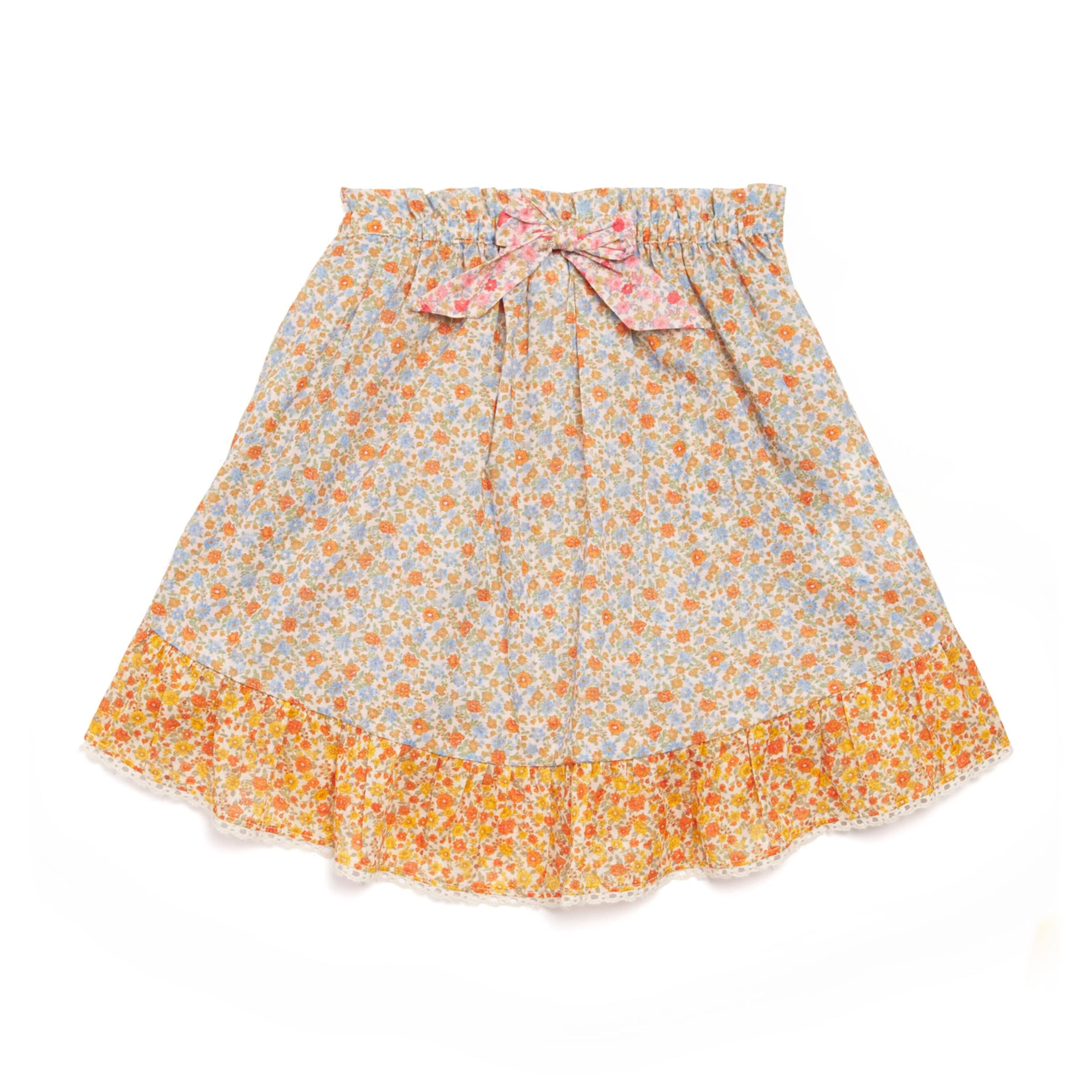 Zimmermann Kids Cotton Lucky Frill Skirt (2-12 Years)