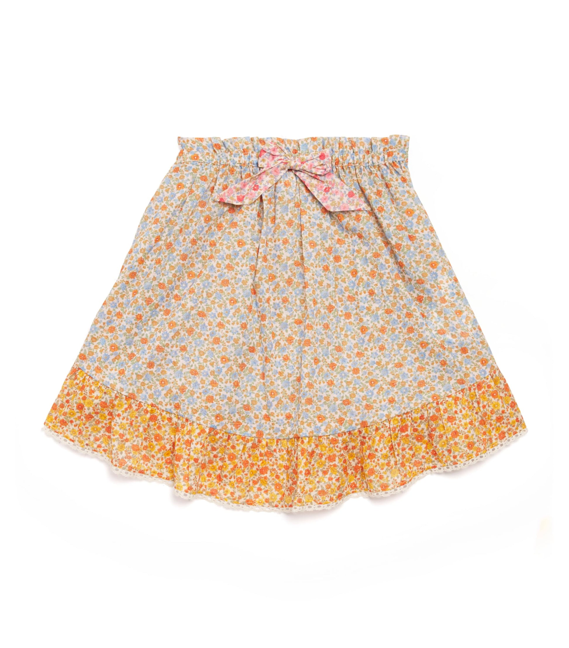 Zimmermann Kids Cotton Lucky Frill Skirt (2-12 Years)
