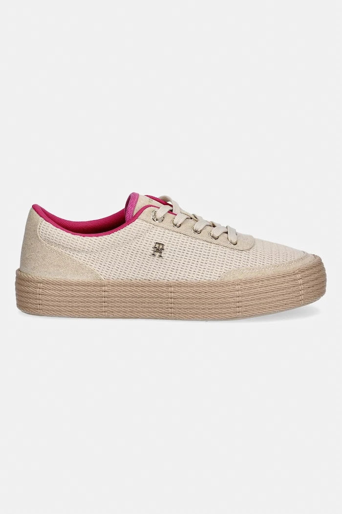 Tommy Hilfiger TH FOXING PLATFORM ROPE ниски кецове дамски