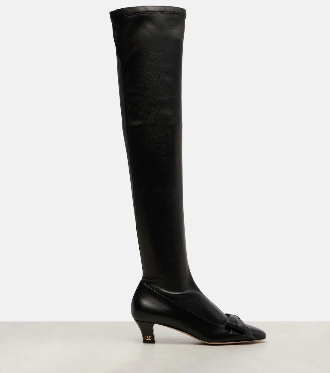 Valentino Garavani - Bowow 45 leather over-the-knee boots