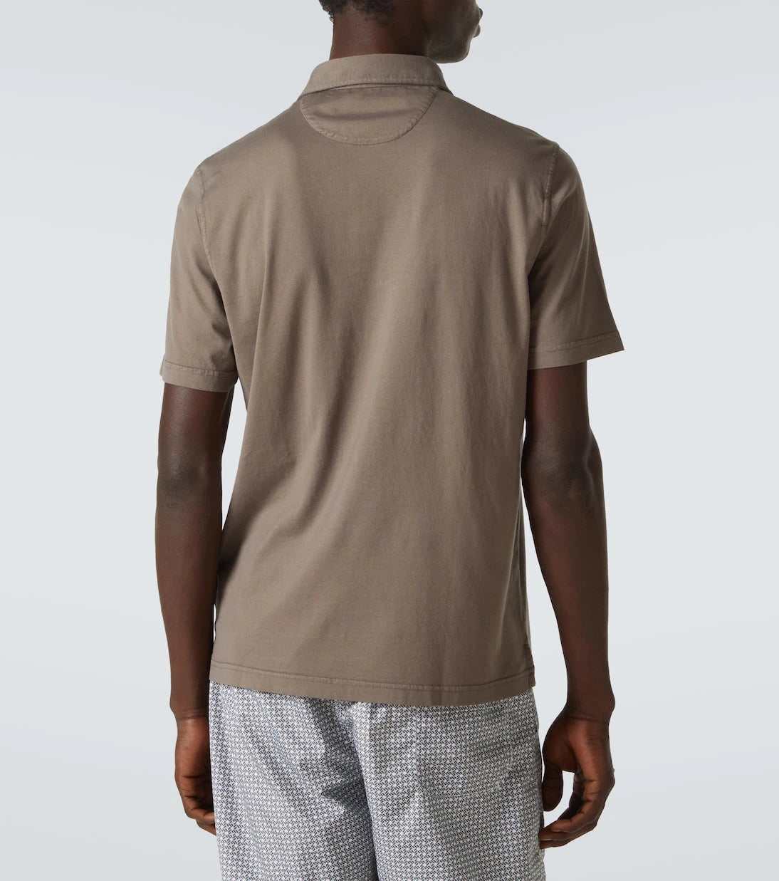 Fedeli - Zero cotton jersey polo shirt