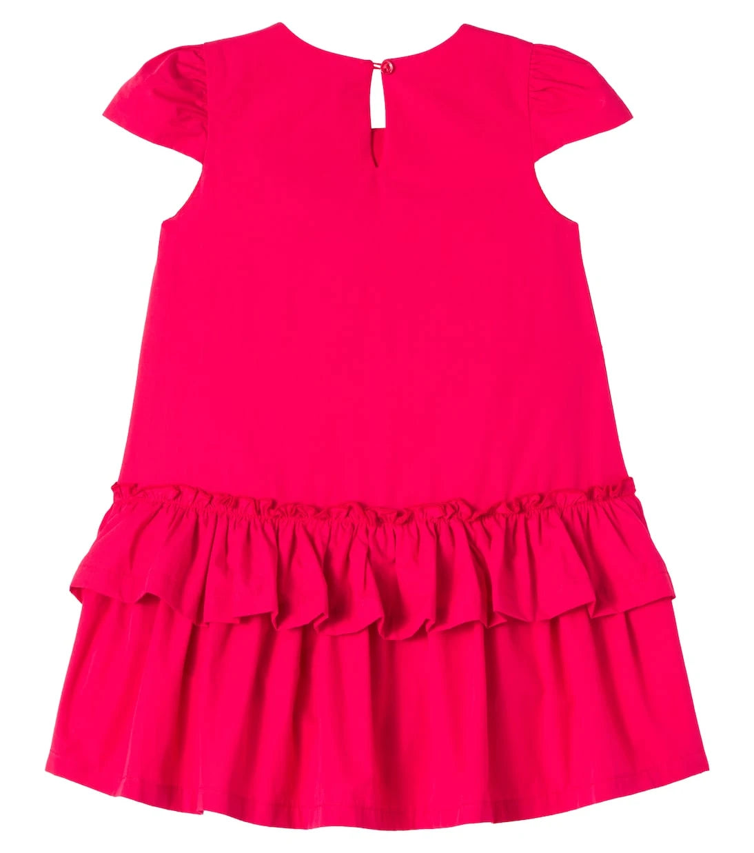 Monnalisa - Ruffled cotton dress