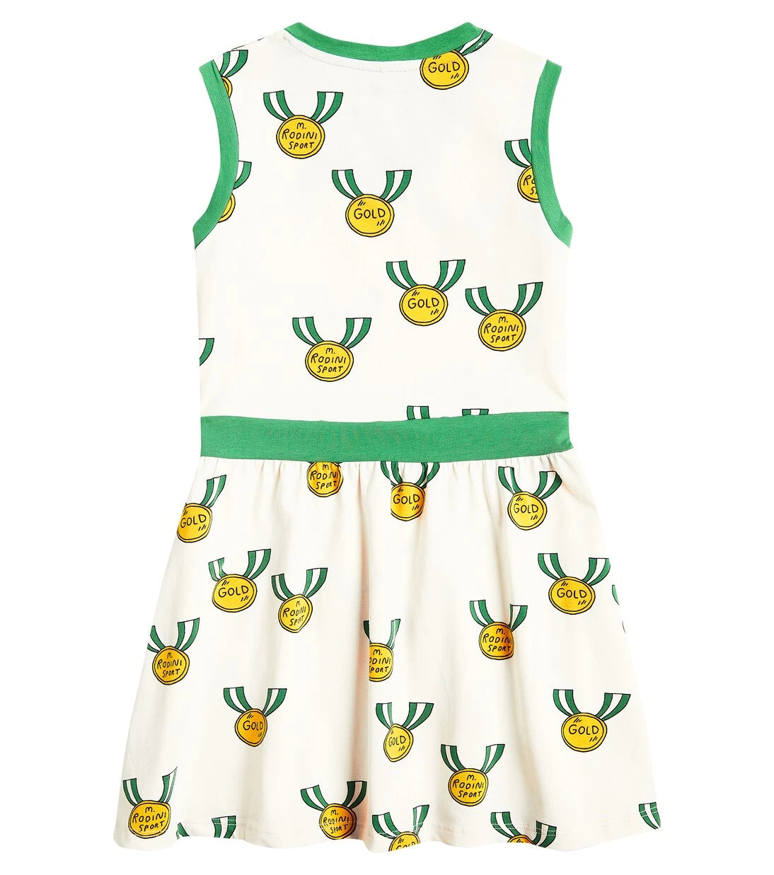 Mini Rodini - Medals cotton-blend jersey dress
