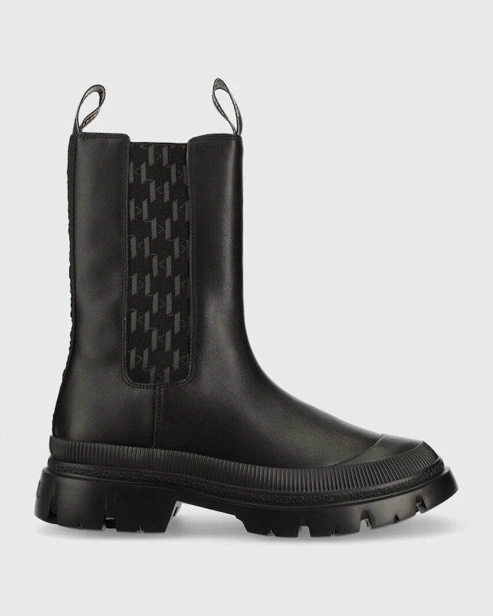 Кожени боти челси Karl Lagerfeld Trekka Mens