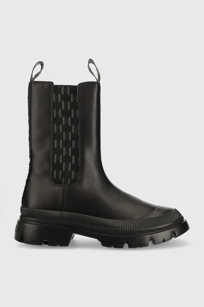 Кожени боти челси Karl Lagerfeld Trekka Mens
