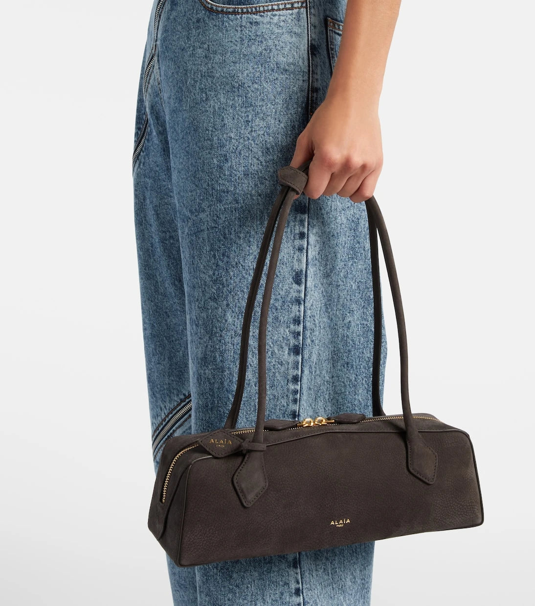Alaïa - Le Teckel Medium leather shoulder bag