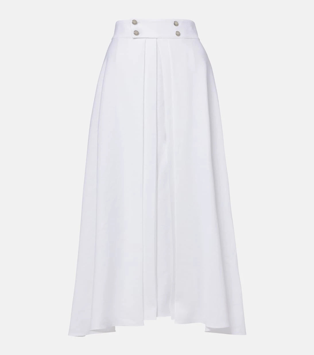 Loro Piana - Petra pleated linen maxi skirt