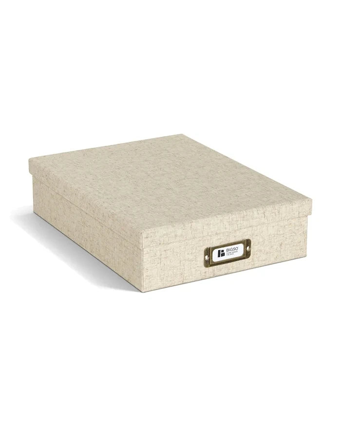 Bigso Box of Sweden Oskar A4 26 x 35 x 8,5 cm Saklama Kutusu
