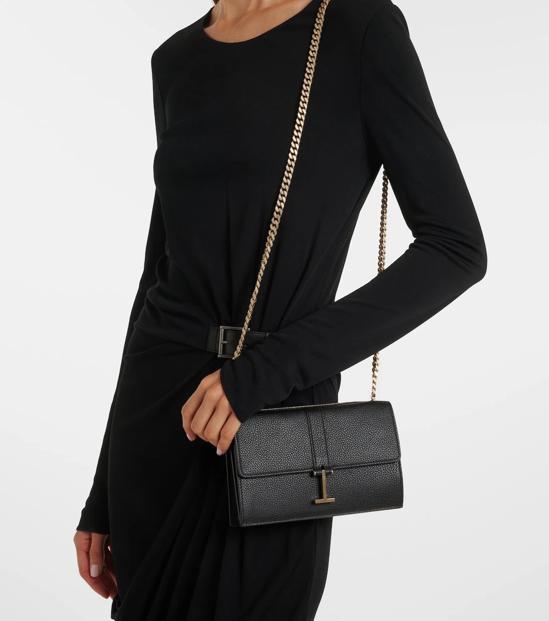 Tom Ford - Kara Mini leather shoulder bag