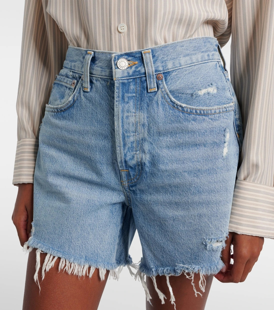 Agolde - Parker mid-rise shorts