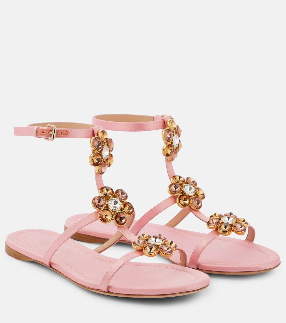Giambattista Valli - Jaipur embellished satin sandals