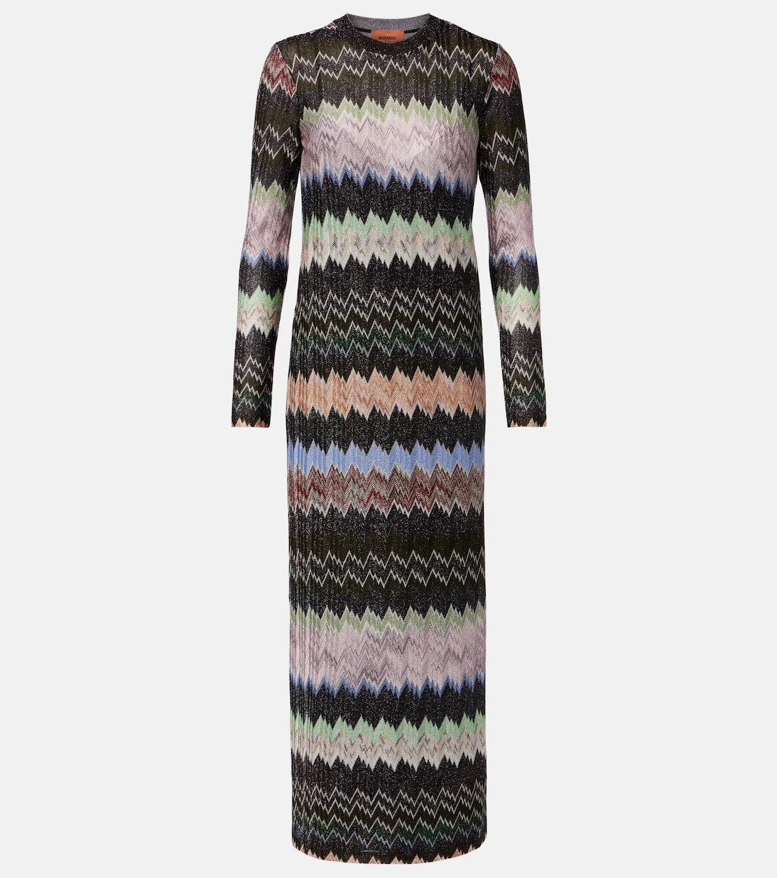 Missoni - فستان ماكسي من الجاكار اللامع