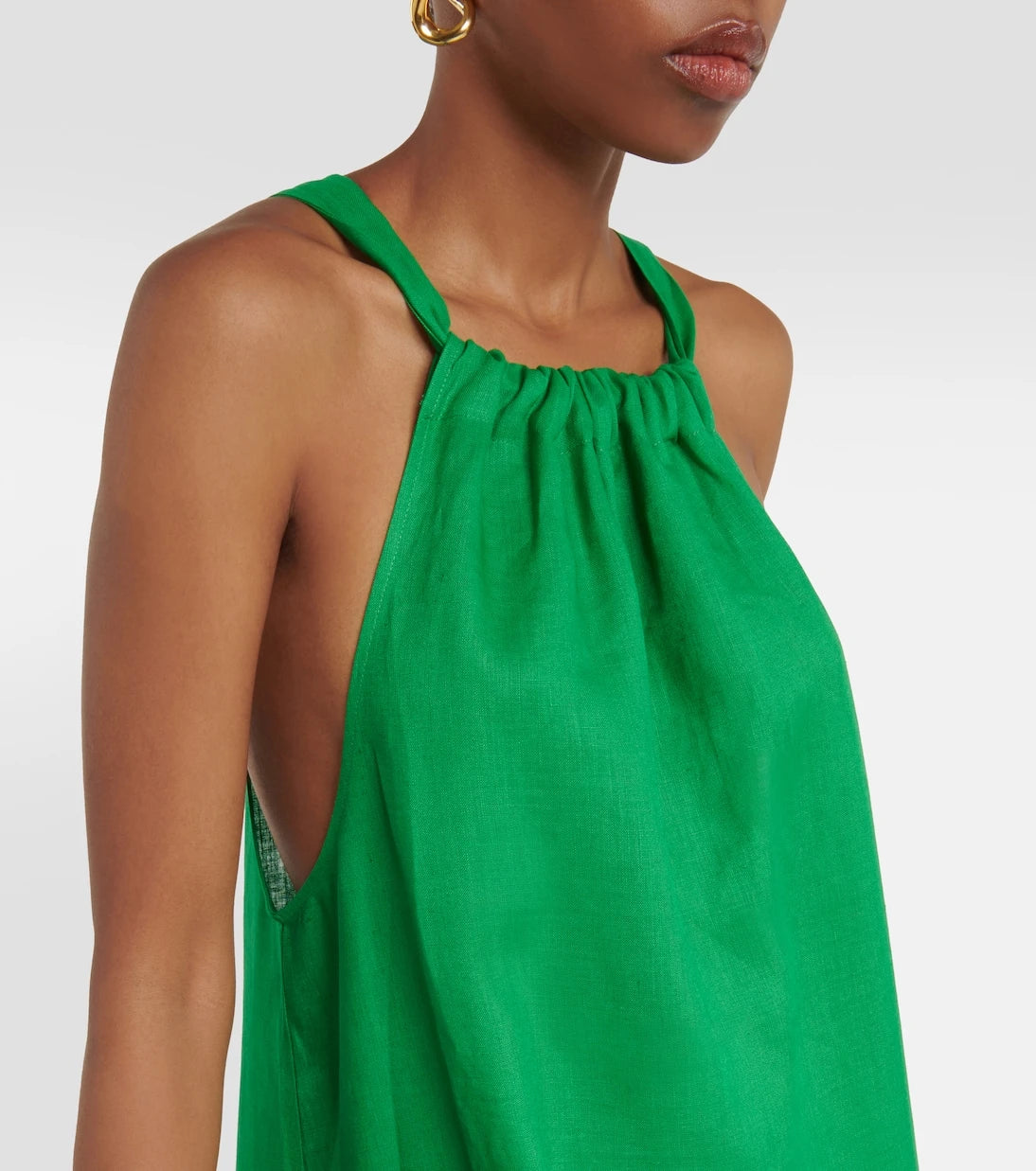 Asceno - Ibiza linen maxi dress