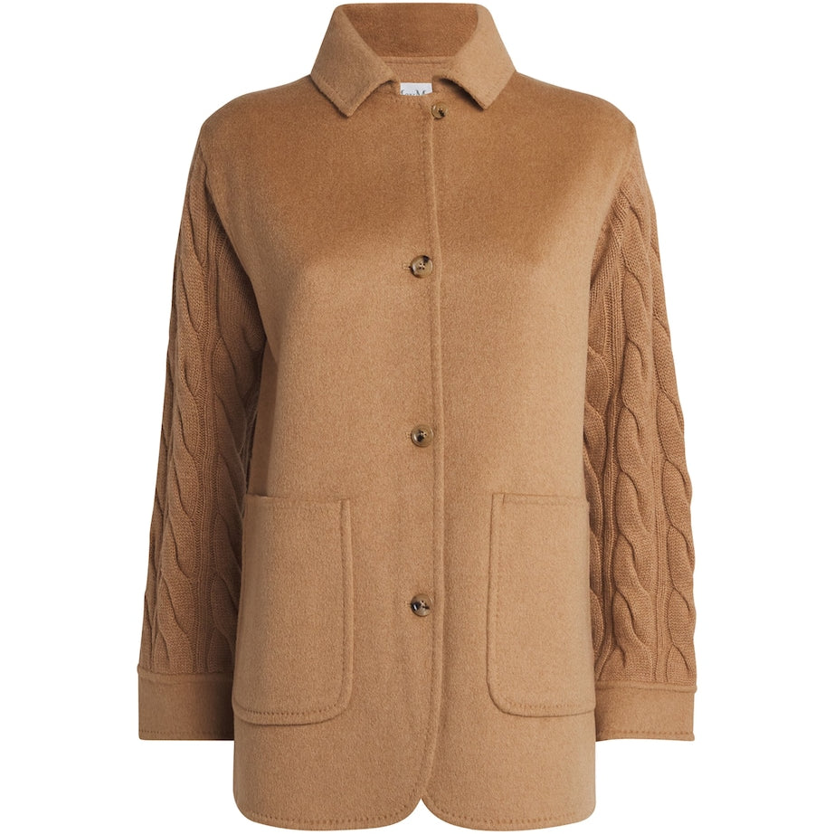 Beige Camel Hair Coat