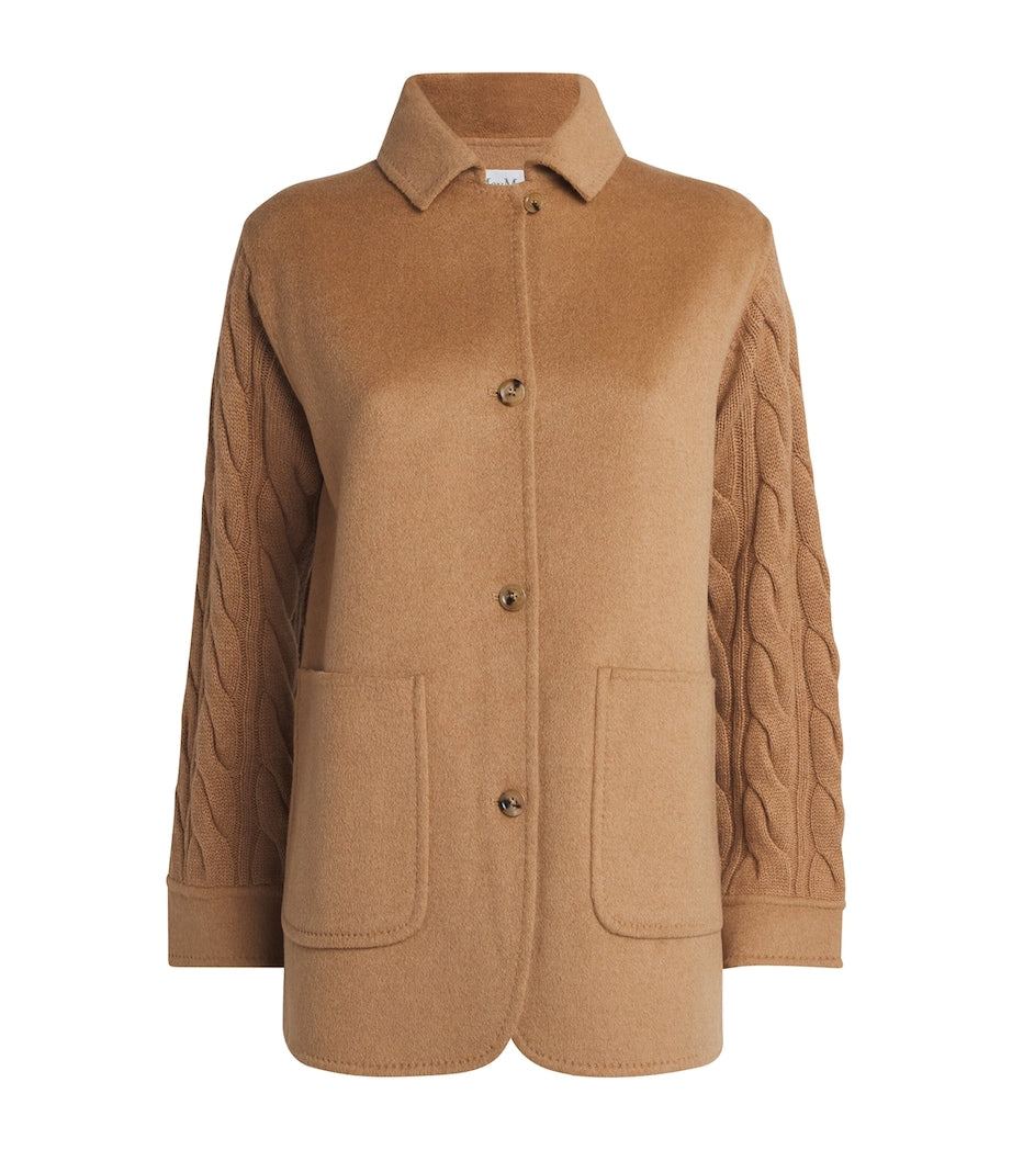 Beige Camel Hair Coat