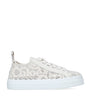 Chloé Beige Lace Lauren Sneakers