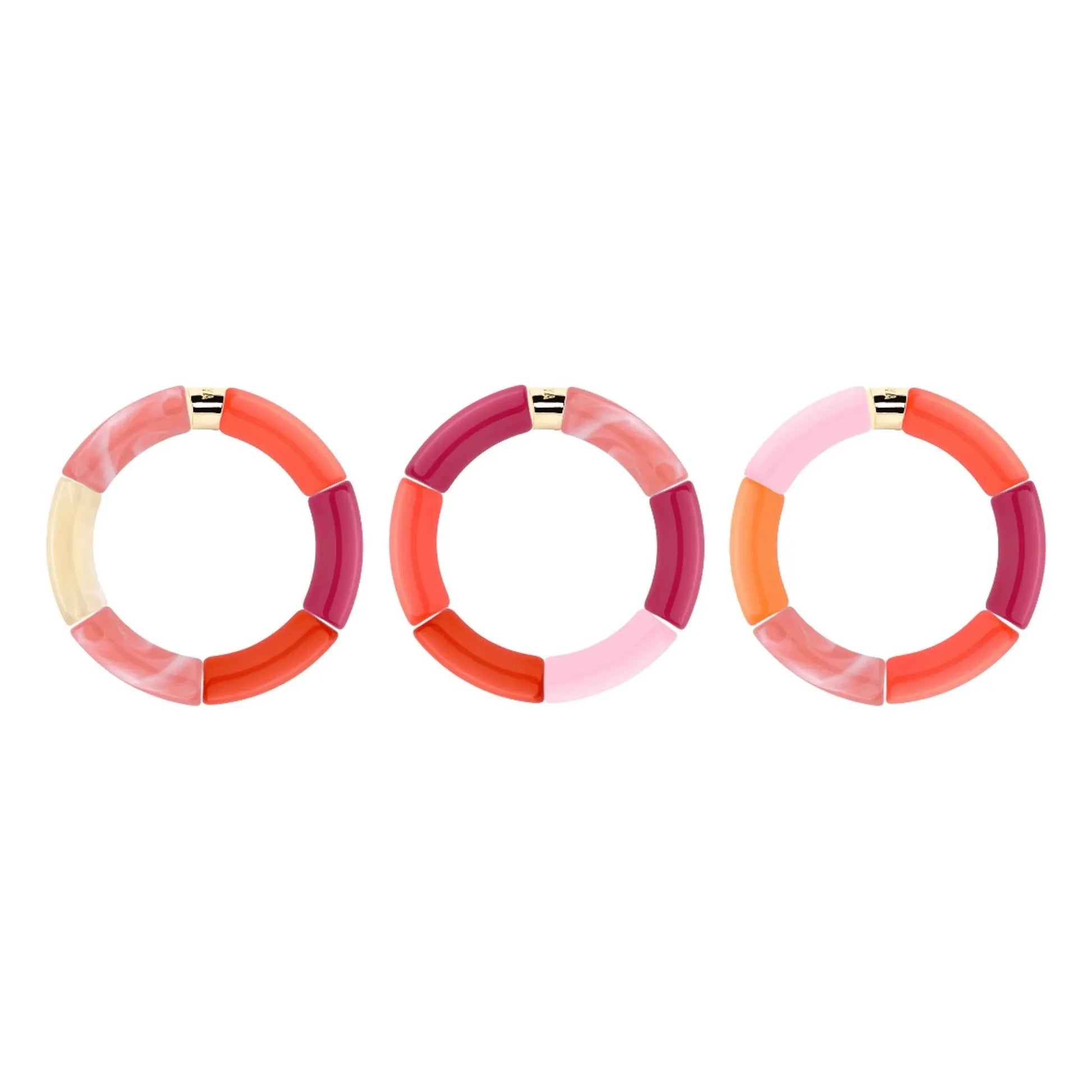 Parabaya - Jinga 3 bracelet | Pink