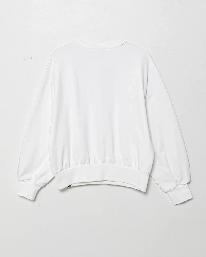 United Colors of Benetton Çocuk Pamuklu Sweatshirt