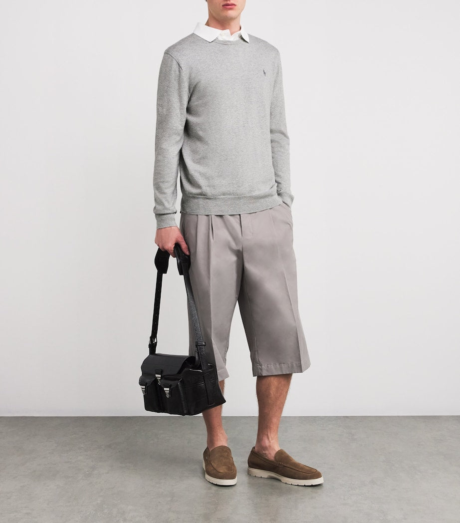 Polo Ralph Lauren Grey Pima Cotton Sweater