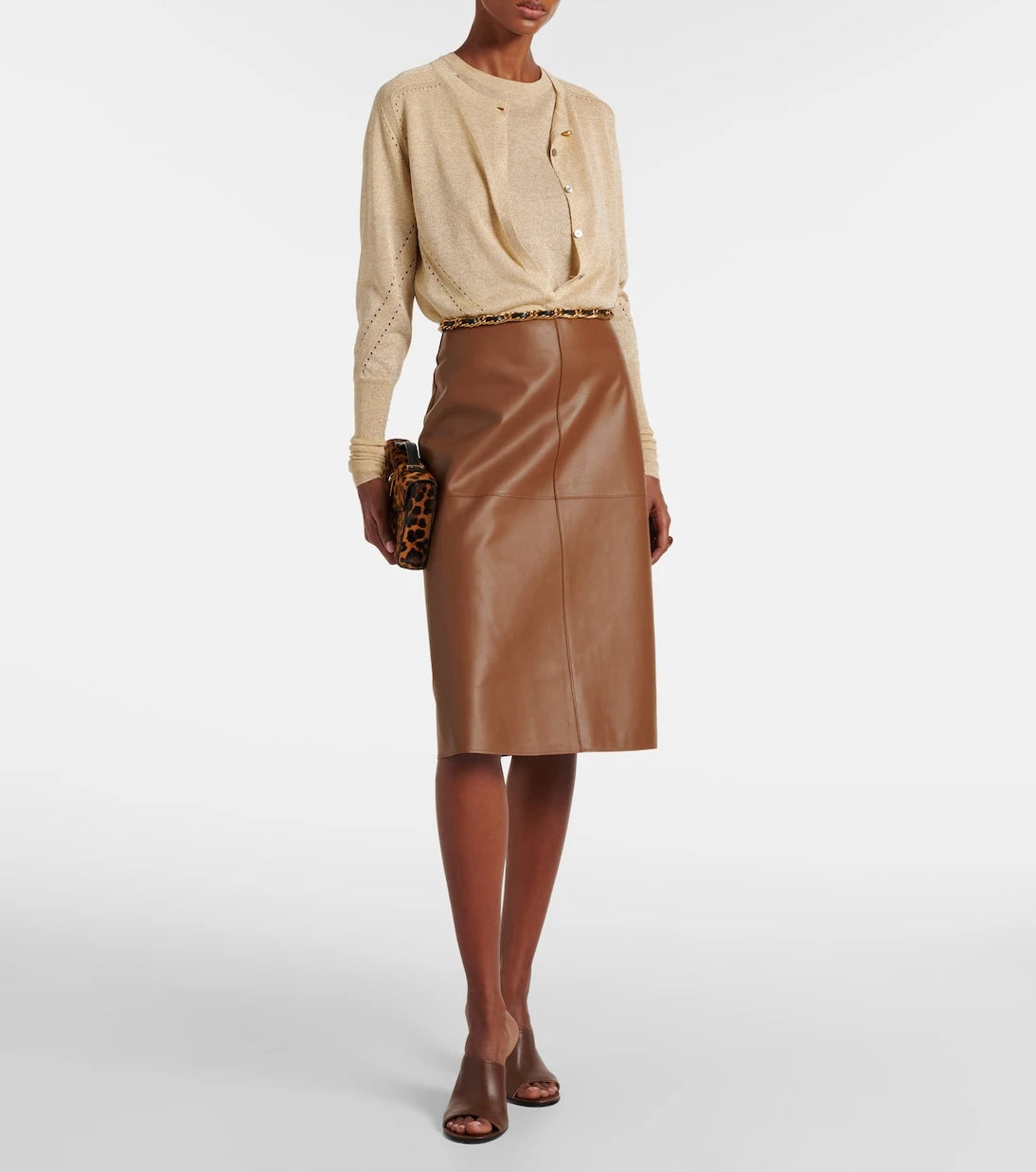 Joseph - Tasse lamé cardigan