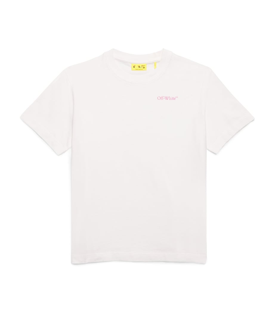 Off-White Kids Cotton Arrow Outline T-Shirt (4-12+ Years)