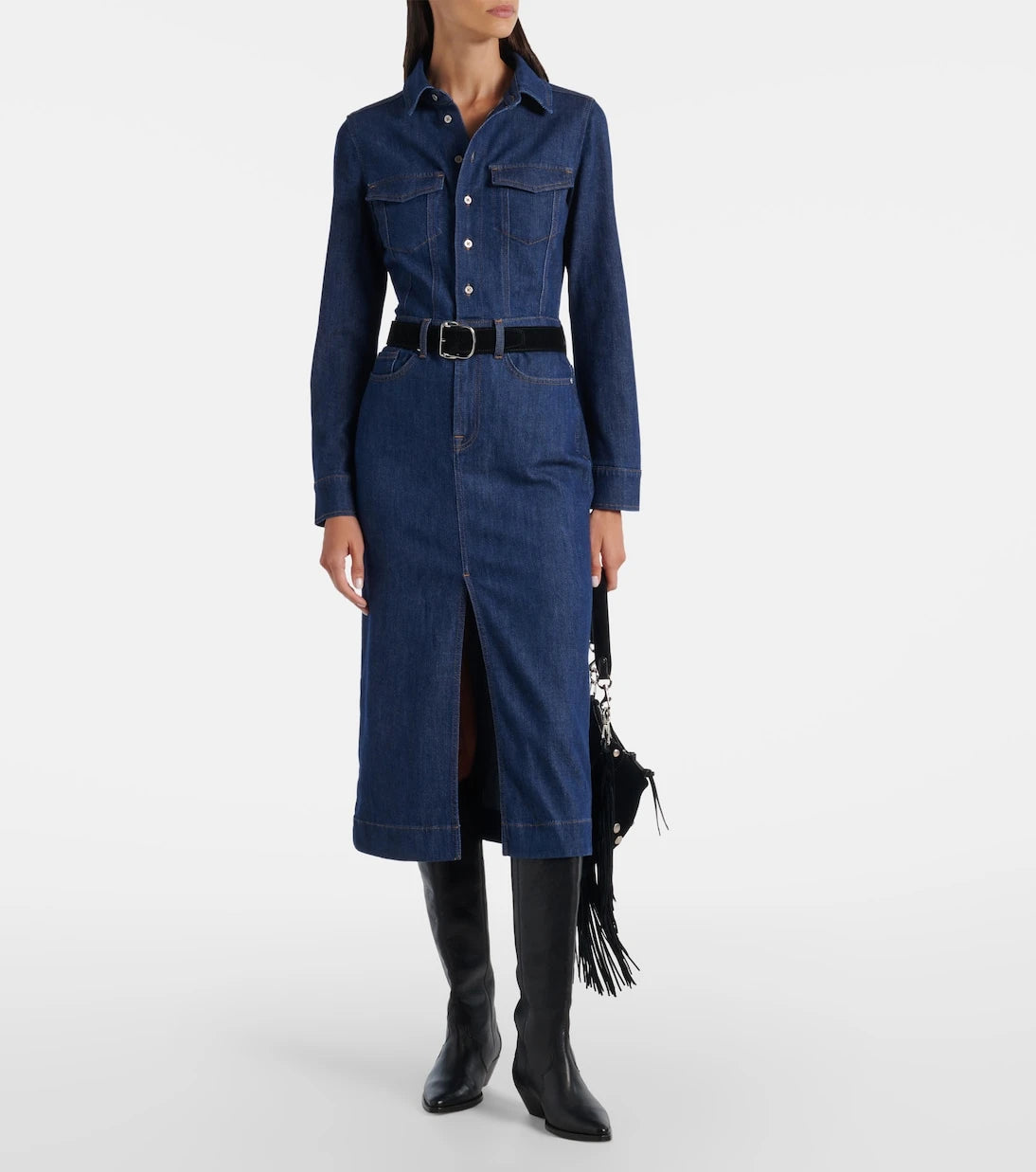 7 For All Mankind - Denim shirt dress