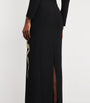 Jenny Packham Black Embellished Liberty Maxi Dress