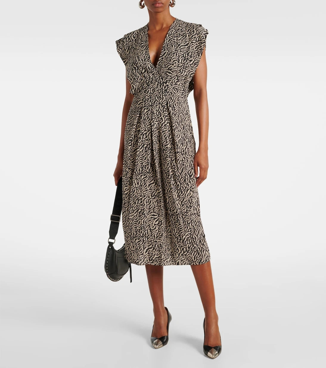 Marant Etoile - Epolia printed midi dress